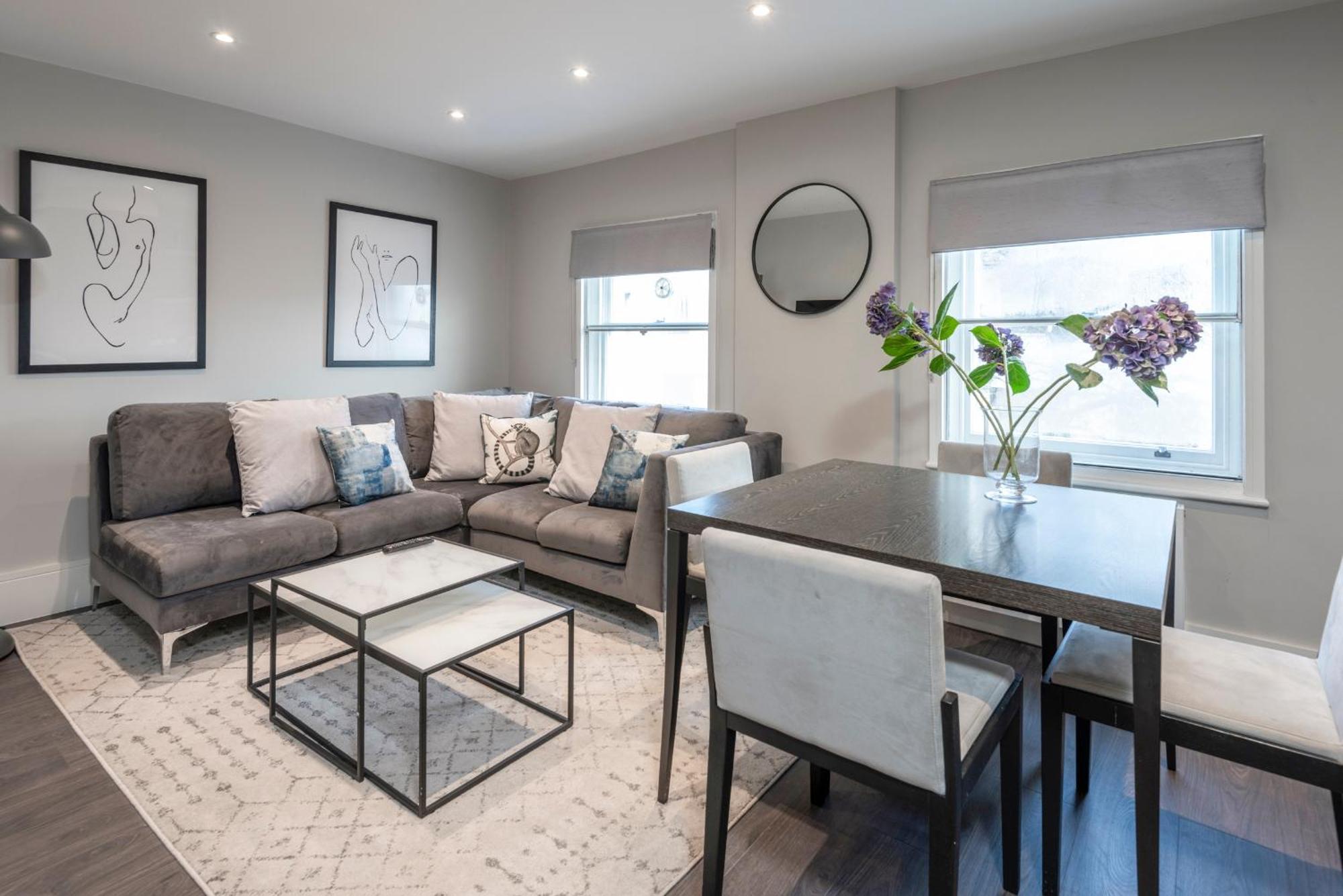 런던 Luxury Georgian House In Marylebone: Modern 1-Bed Retreat 아파트 외부 사진